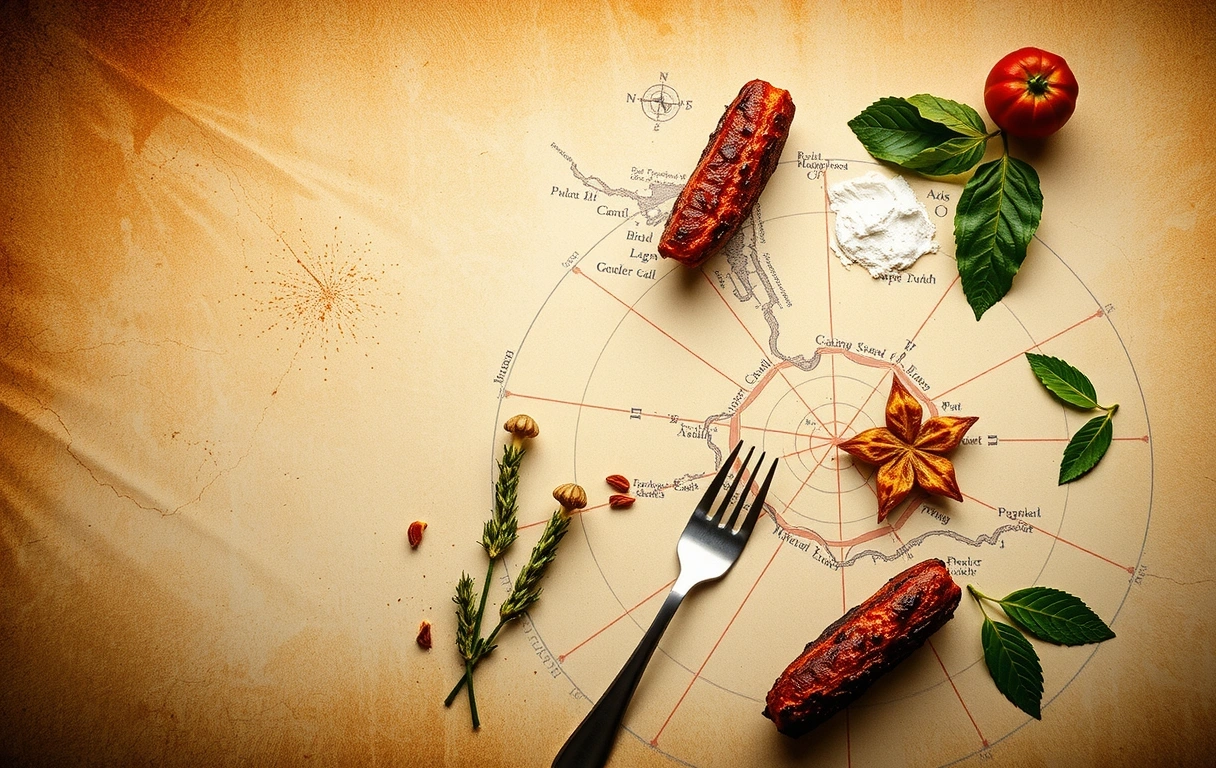 Harta nautica vintage