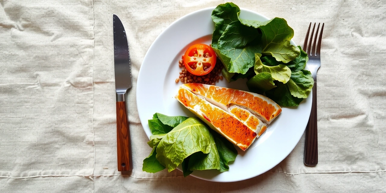 Exemplu de farfurie echilibrată